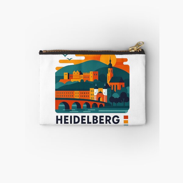 Item preview, Heidelberg Germany Travel Souvenir - Castle & Old Bridge Art designed and sold by OzzFrequency.