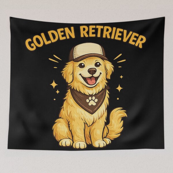 Item preview, Golden Retriever Dad designed and sold by RetroPlus.