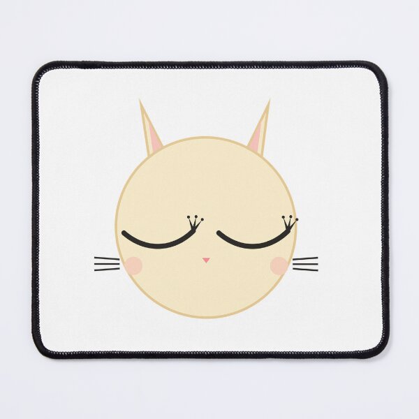Item preview, Camera Shy Cat Eyes Webcam Cover Sticker designed and sold by GalaMine.