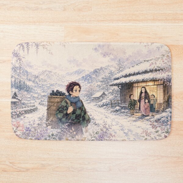 Item preview, Tanjiro's farewell to family designed and sold by Orca-Design.