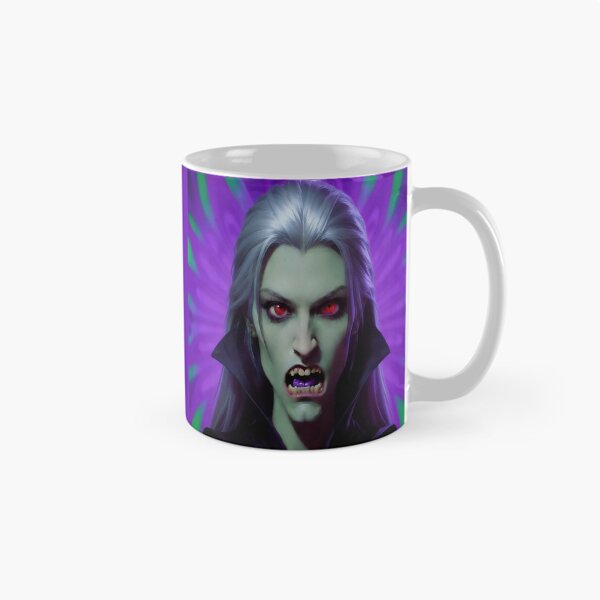 Item preview, Halloween Purple Green Female Vampire Dracula Classic Monster  designed and sold by GaffaDesigns.