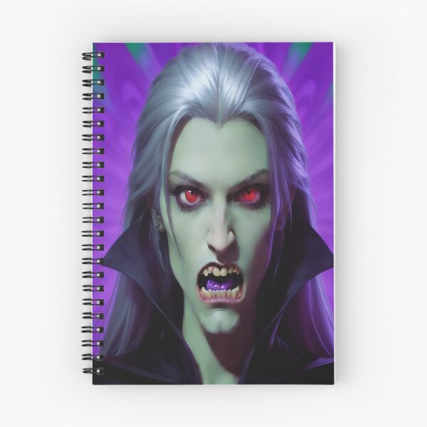 Item preview, Halloween Purple Green Female Vampire Dracula Classic Monster  designed and sold by GaffaDesigns.