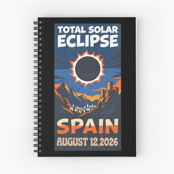 Item preview, Total Solar Eclipse Spain 2026 – A Once-in-a-Lifetime Sky Show designed and sold by CARPIO Creations.