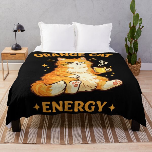 Item preview, Orange Cat Energy designed and sold by RetroPlus.