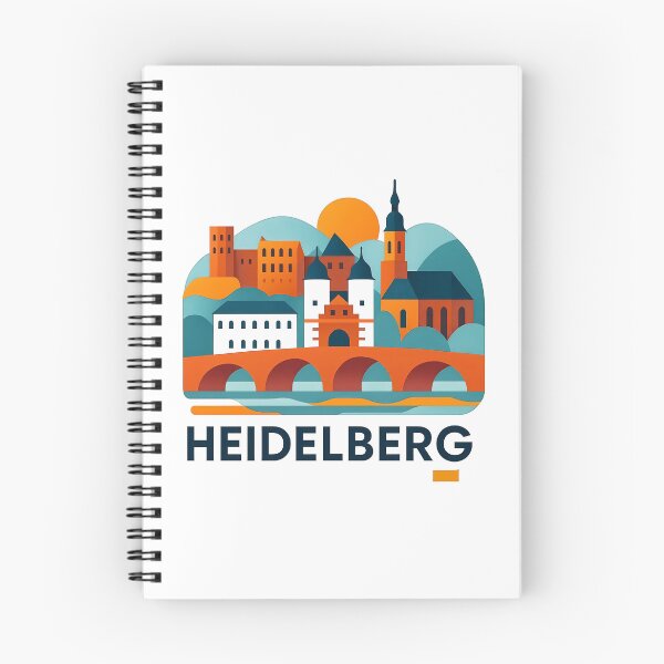 Item preview, Heidelberg Germany Travel Souvenir - Castle & Old Bridge Art designed and sold by OzzFrequency.