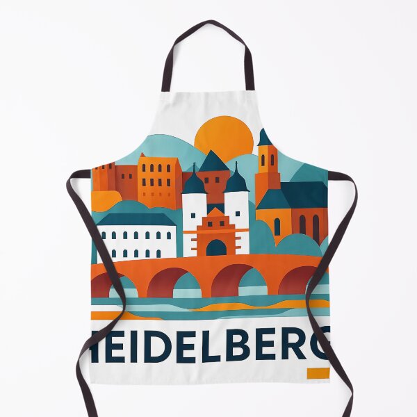 Item preview, Heidelberg Germany Travel Souvenir - Castle & Old Bridge Art designed and sold by OzzFrequency.