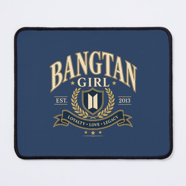 Item preview, Bangtan Girl Varsity Crest | BTS Inspired Collegiate Heritage Design designed and sold by Meivelle.