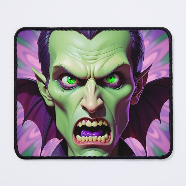 Item preview, Halloween Purple Green Vampire Dracula Classic Monster designed and sold by GaffaDesigns.