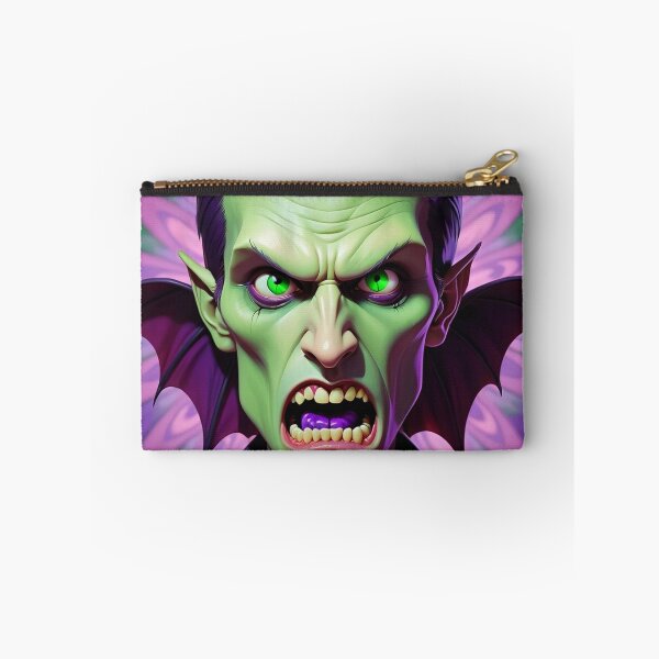 Item preview, Halloween Purple Green Vampire Dracula Classic Monster designed and sold by GaffaDesigns.