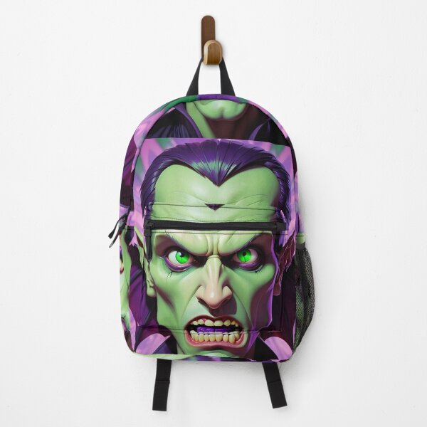 Item preview, Halloween Purple Green Vampire Dracula Classic Monster designed and sold by GaffaDesigns.