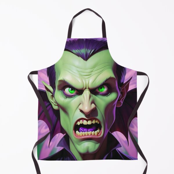 Item preview, Halloween Purple Green Vampire Dracula Classic Monster designed and sold by GaffaDesigns.