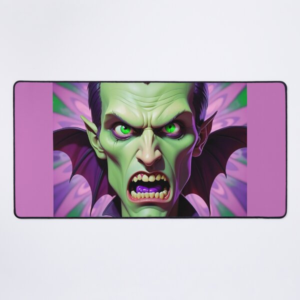 Item preview, Halloween Purple Green Vampire Dracula Classic Monster designed and sold by GaffaDesigns.