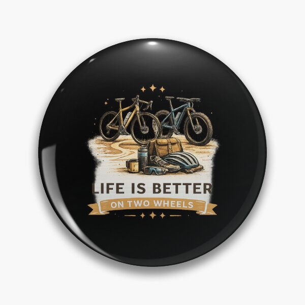 Item preview, Life Is Better On Two Wheels designed and sold by RetroPlus.