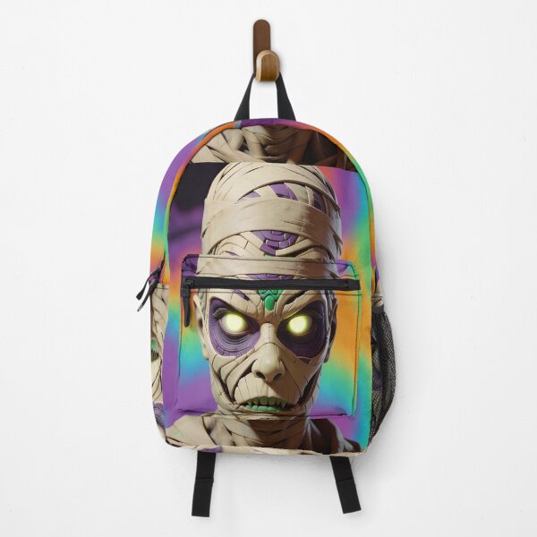 Item preview, Halloween Purple Green Mummy Classic Monster designed and sold by GaffaDesigns.