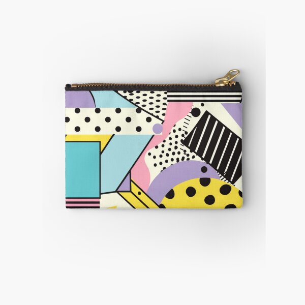 Item preview, Colorful Memphis Style Abstract Geometric Pattern designed and sold by VectorForge.