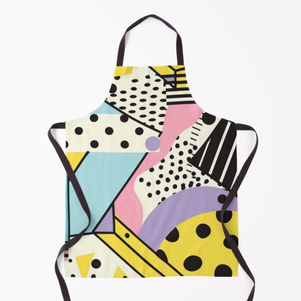 Item preview, Colorful Memphis Style Abstract Geometric Pattern designed and sold by VectorForge.