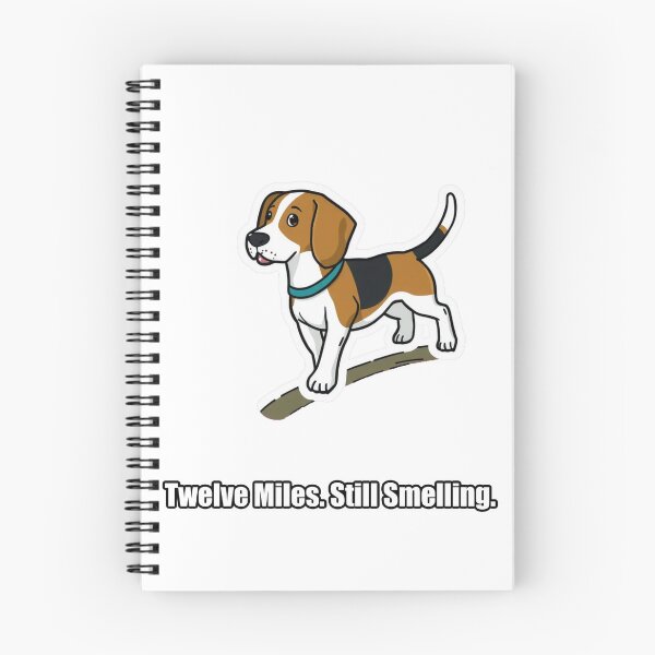 Item preview, Beagle - Twelve Miles Still Smelling - Funny Beagle Gift designed and sold by pawdrops.