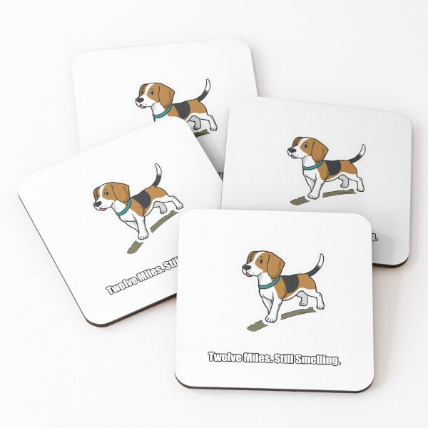 Item preview, Beagle - Twelve Miles Still Smelling - Funny Beagle Gift designed and sold by pawdrops.