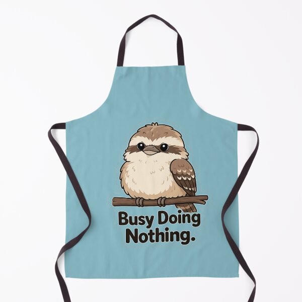 Item preview, Busy Doing Nothing. Funny Puffbird Meme | Cute Bird Sticker Design designed and sold by BabyStark.