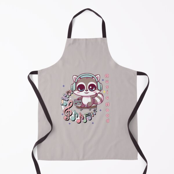 Item preview, Cute Raccoon  – Music Lover Design designed and sold by Artishal.