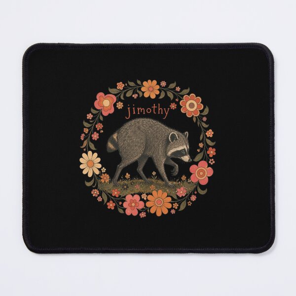 Item preview, Jimothy The Raccoon - Woodland Animal Art Seattle Souvenir - Whimsical Cryptid Bin Panda designed and sold by oddbrick-parade.
