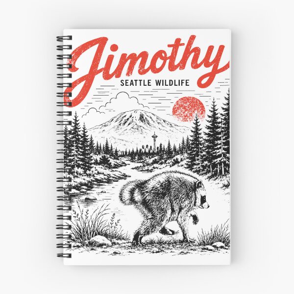 Item preview, Jimothy Seattle Wildlife Raccoon Adventure designed and sold by KireVeronica.