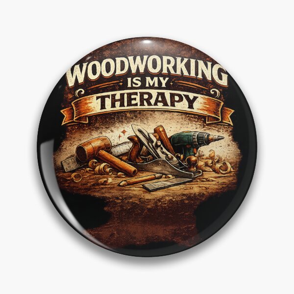Item preview, Woodworking Is My Therapy designed and sold by RetroPlus.