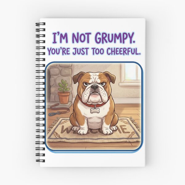 Item preview, I'm Not Grumpy designed and sold by Aki and Akiro.
