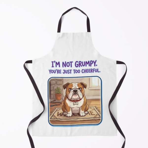 Item preview, I'm Not Grumpy designed and sold by Aki and Akiro.