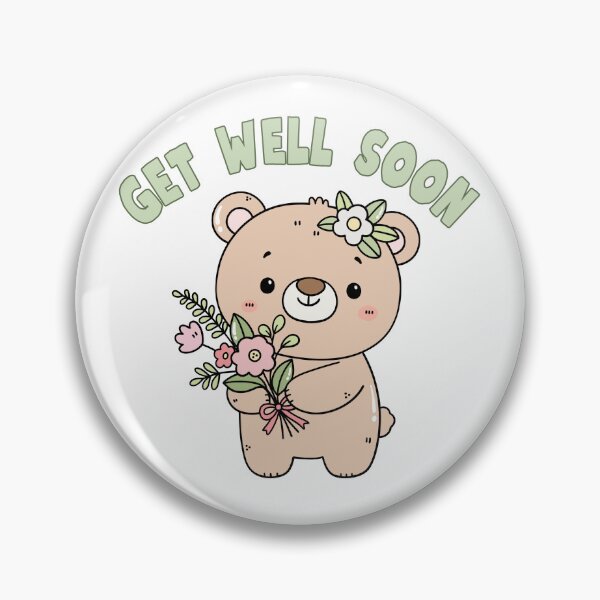 Item preview, Get well soon designed and sold by BritishDelights.