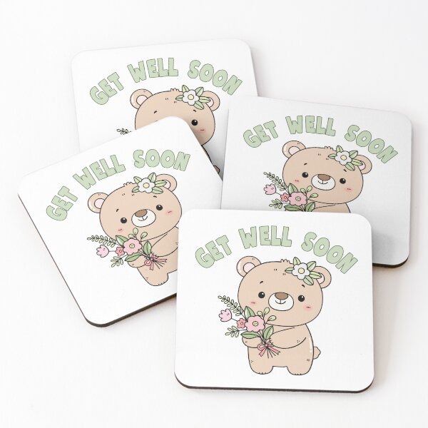 Item preview, Get well soon designed and sold by BritishDelights.