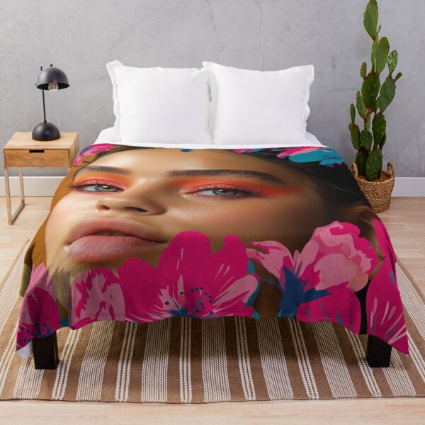 Item preview, Portrait of a woman in bloom designed and sold by Stardust Closet.