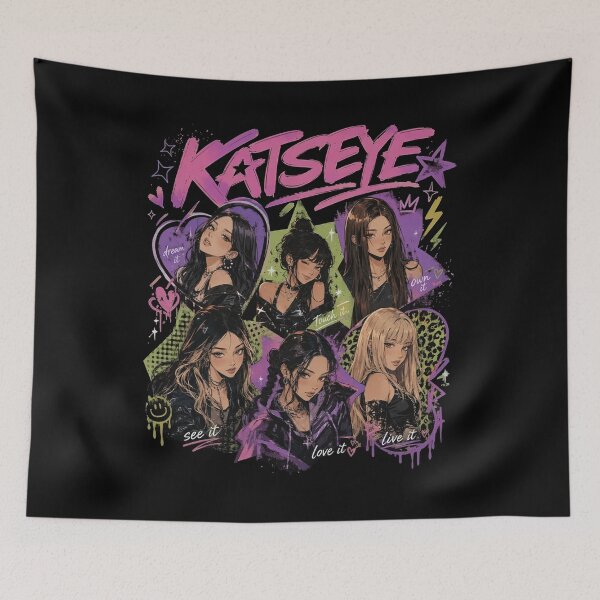 Item preview, Katseye Beautiful Chaos Tour, Kpop, Eyekon Kpop, Katseye Concert designed and sold by oddbrick-parade.
