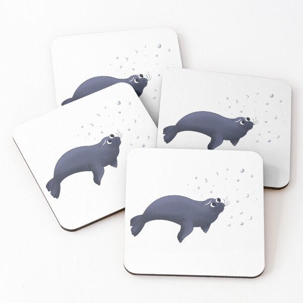 Item preview, Seal underwater - marine illustration designed and sold by Mohr-Color.