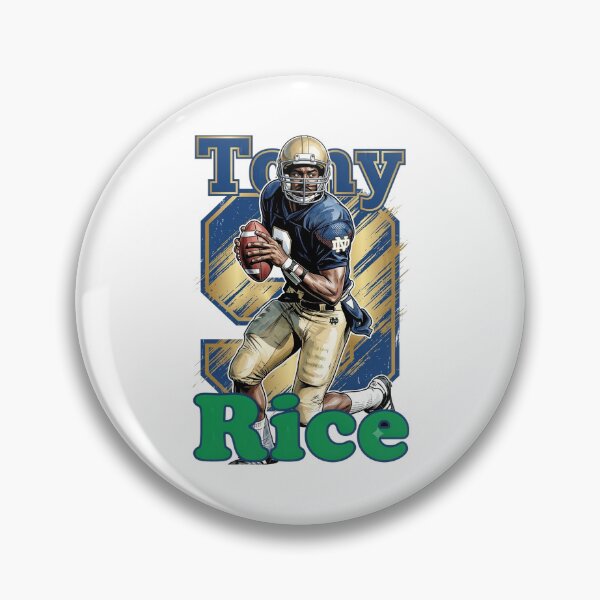 Item preview, Retro Tony Rice 9 - South Bend Football Legend designed and sold by Thogan0416.