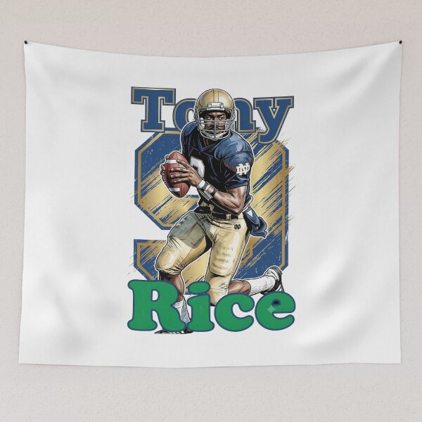 Item preview, Retro Tony Rice 9 - South Bend Football Legend designed and sold by Thogan0416.