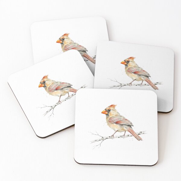 Item preview, Female Cardinal designed and sold by Roy & Tiffany.