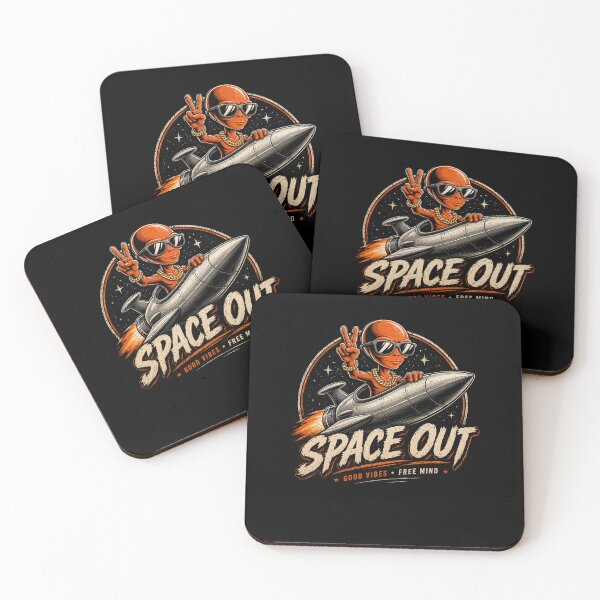 Item preview, Space Out Alien Rocket Shirt | Funny UFO Space Graphic Tee | Retro Vintage Sci-Fi Gift | Good Vibes Free Mind designed and sold by Prime legend .