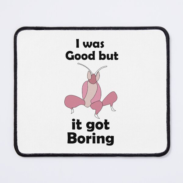 Item preview, Orchid Mantis Bored Of Being Good Sassy Insect designed and sold by Nisha Prabhu.