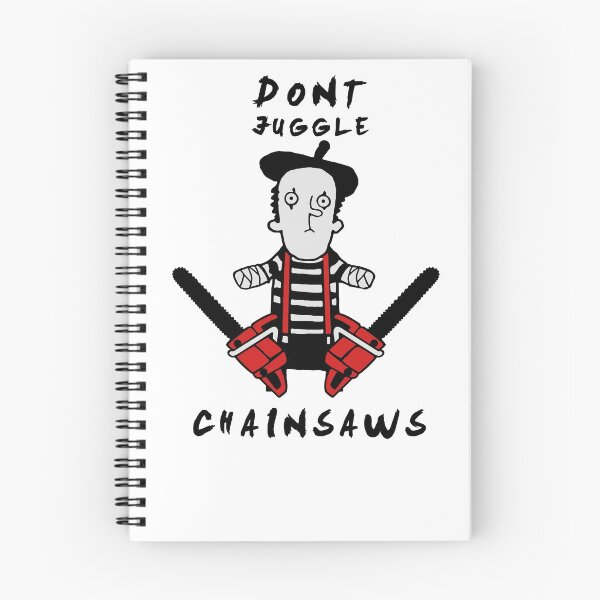 Item preview, Pantomime - Never juggle with chainsaws designed and sold by Quentin1984.