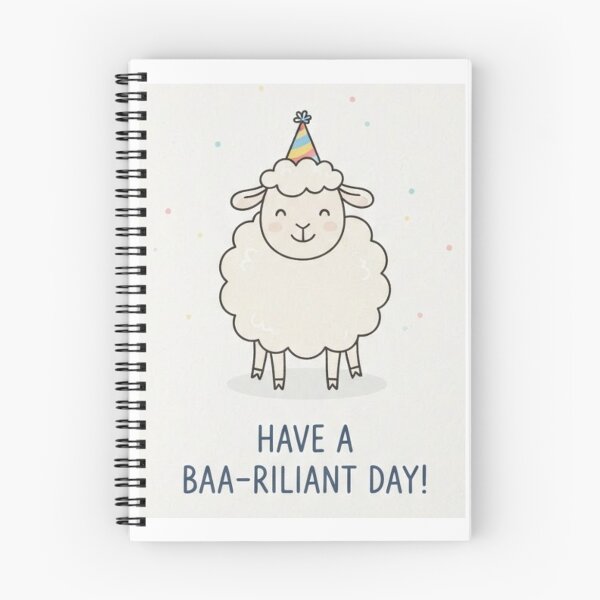 Item preview, Sheep Birthday cute kawaii meme gift balloons memes designed and sold by CheeseBlueprint.