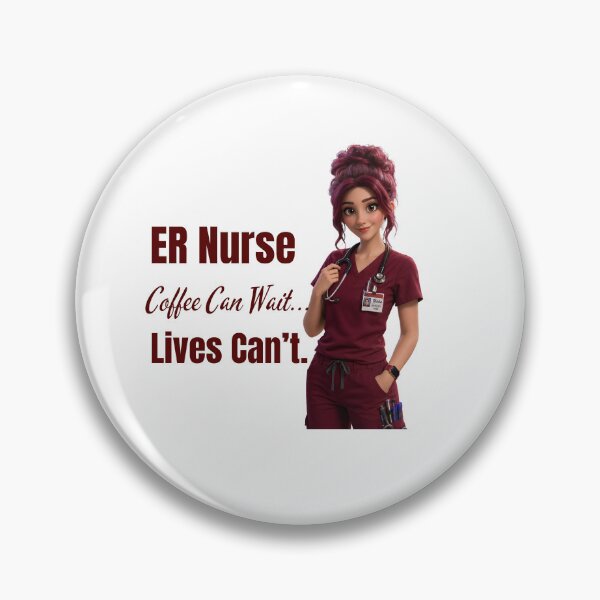 Item preview,   ER Nurse Olivia Coffee Mug - Lives Can't Wait Quote Design designed and sold by Nurse Craft Studio.