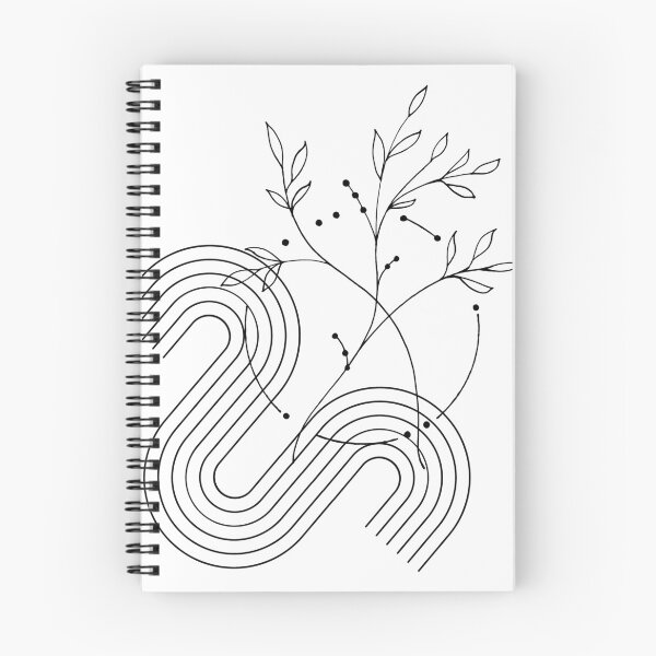 Item preview, Minimalist Celestial Botanical Art Print designed and sold by La-Bogi.