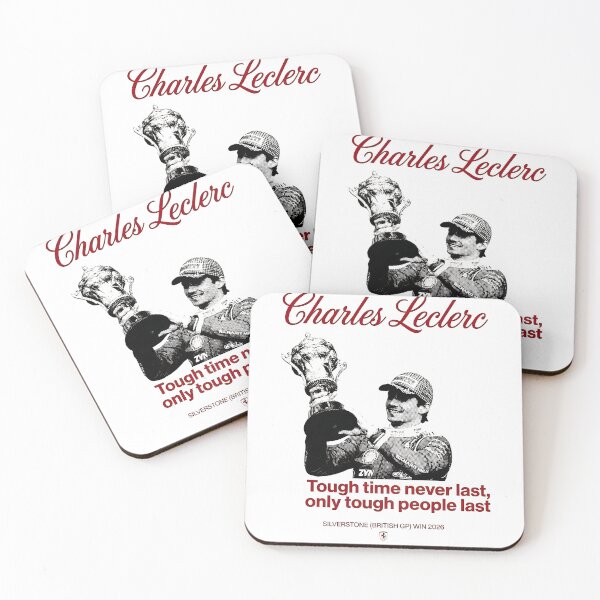 Item preview, Leclerc Tough Time Never Last Meme designed and sold by Studio F1Grid.