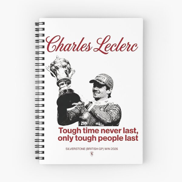 Item preview, Leclerc Tough Time Never Last Meme designed and sold by Studio F1Grid.