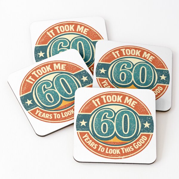 Item preview, It Took Me 60 Years to Look This Good | Funny 60th Birthday Typography T-Shirt designed and sold by rushaib.