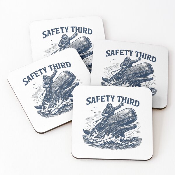 Item preview, Safety Third - Whale Riding designed and sold by oddbrick-parade.