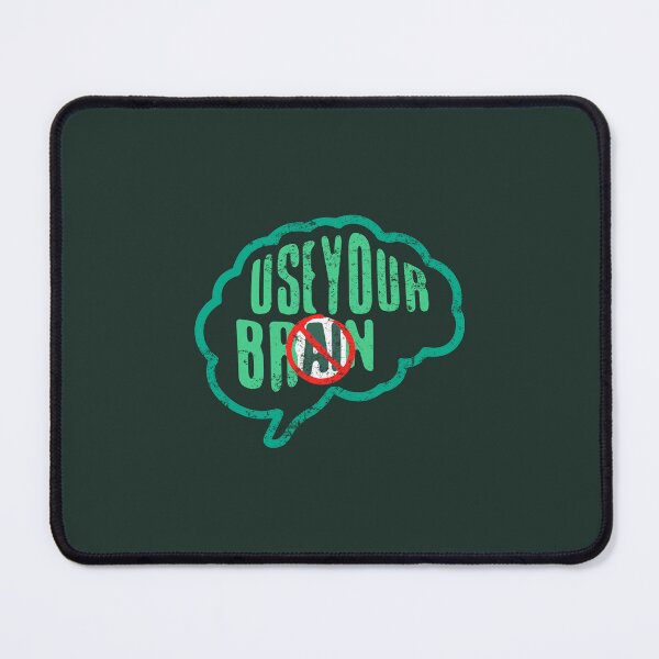 Item preview, No AI / Anti-AI Symbol - Use Your Brain designed and sold by Frank J. Art.