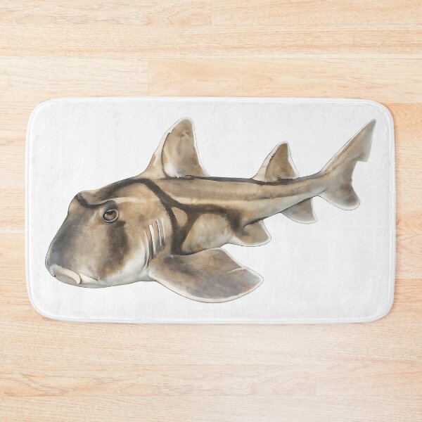 Item preview, Port Jackson Shark — Painted Horn Shark Portrait designed and sold by Jaruart.