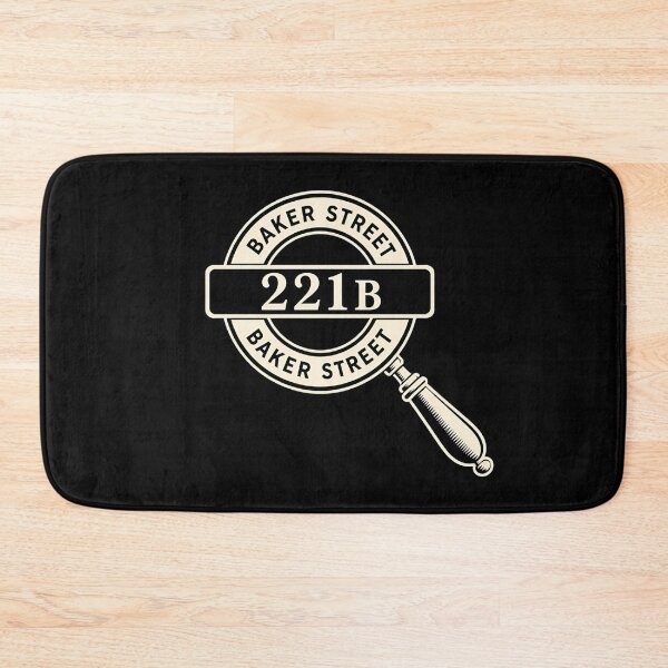 Item preview, 221B Baker Street: Magnifying Glass Emblem designed and sold by Fenay Designs.